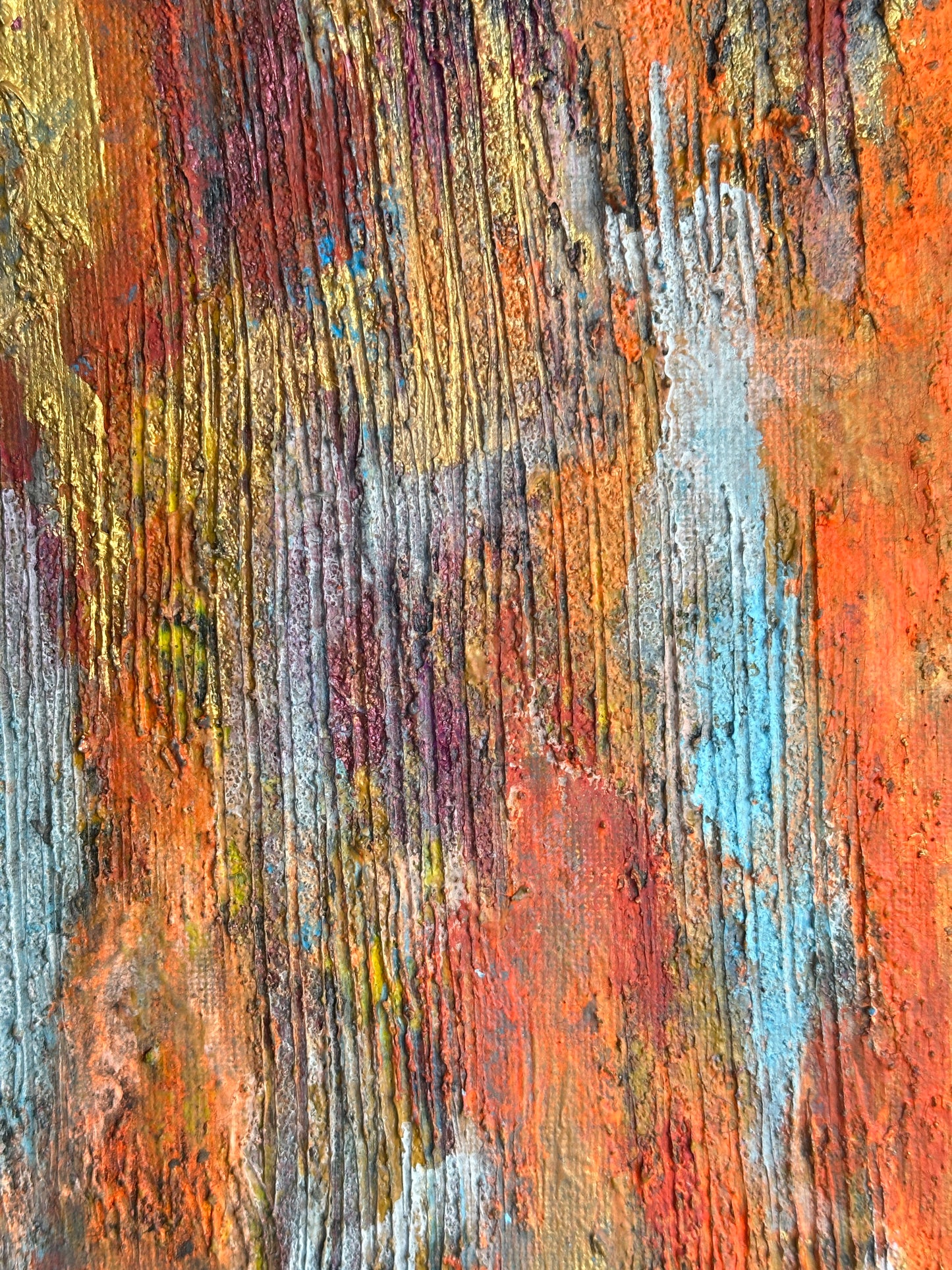 rebellious abstract painting contemporary style