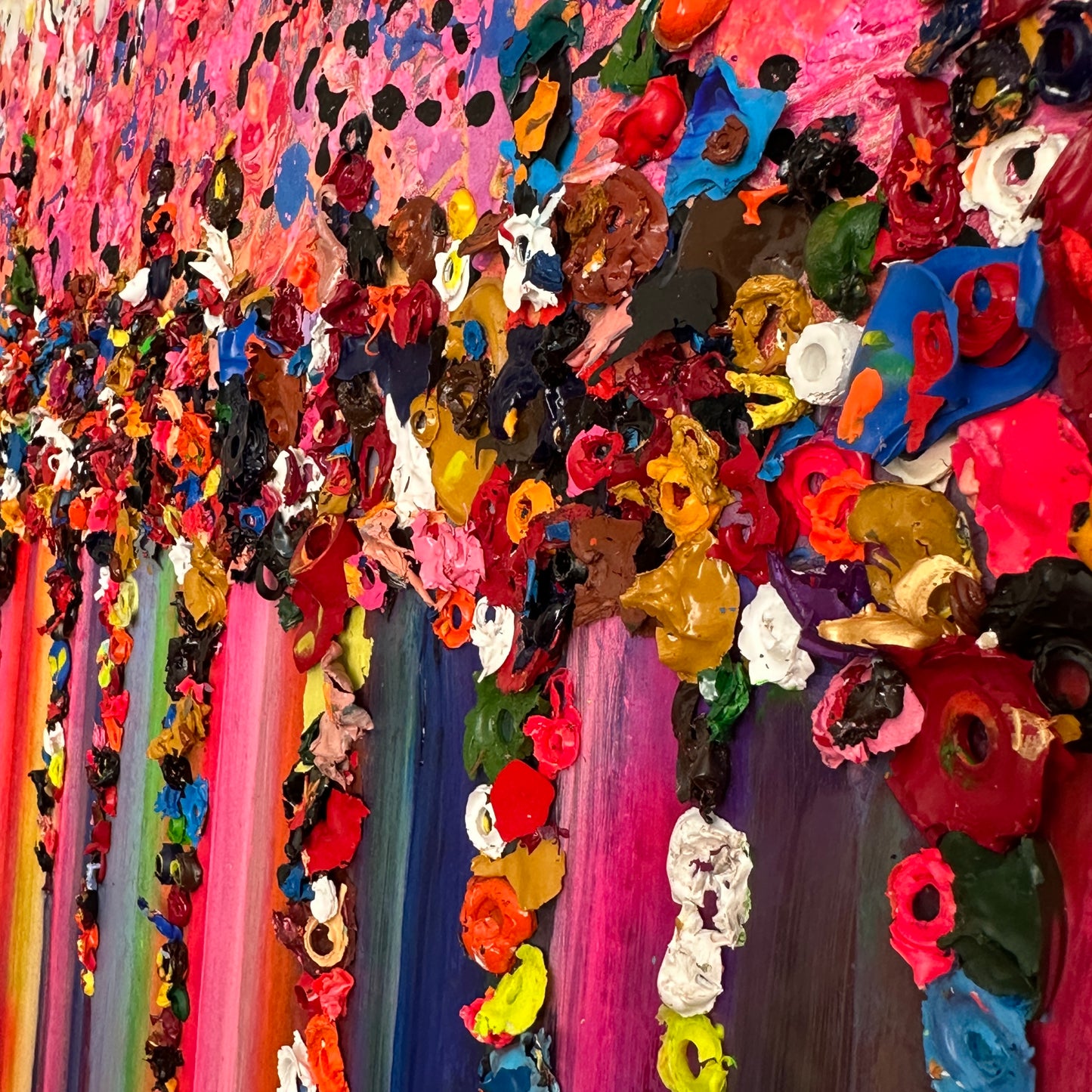 Echoes of Color - Original Abstract Painting Art Diptych on Canvas