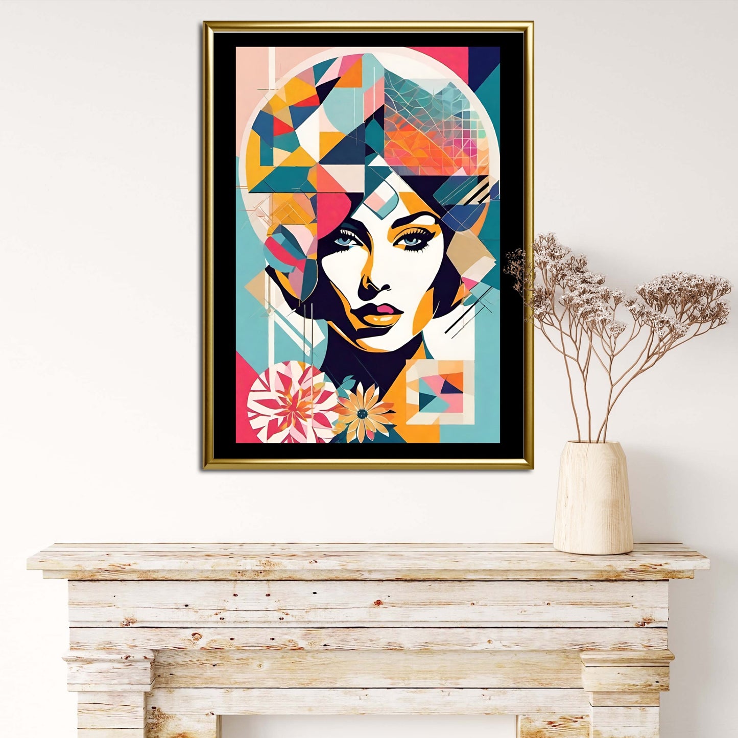 "Colors in my Mind" - Size of Image: 11.7 x 16.5 inches (ISO A3).