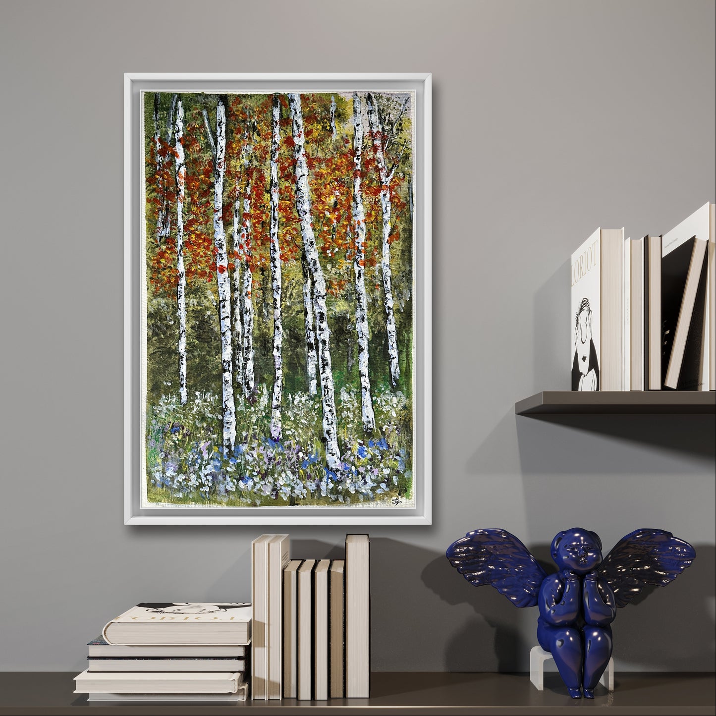 "Painted Wilderness" - Wander through the painted wilderness and immerse yourself in its peaceful atmosphere.