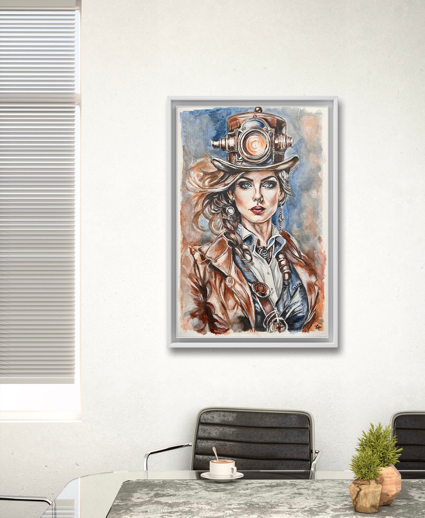 "Artistic Steampunk" - Celebrate the artistry and creativity of the steampunk genre in this captivating portrayal.