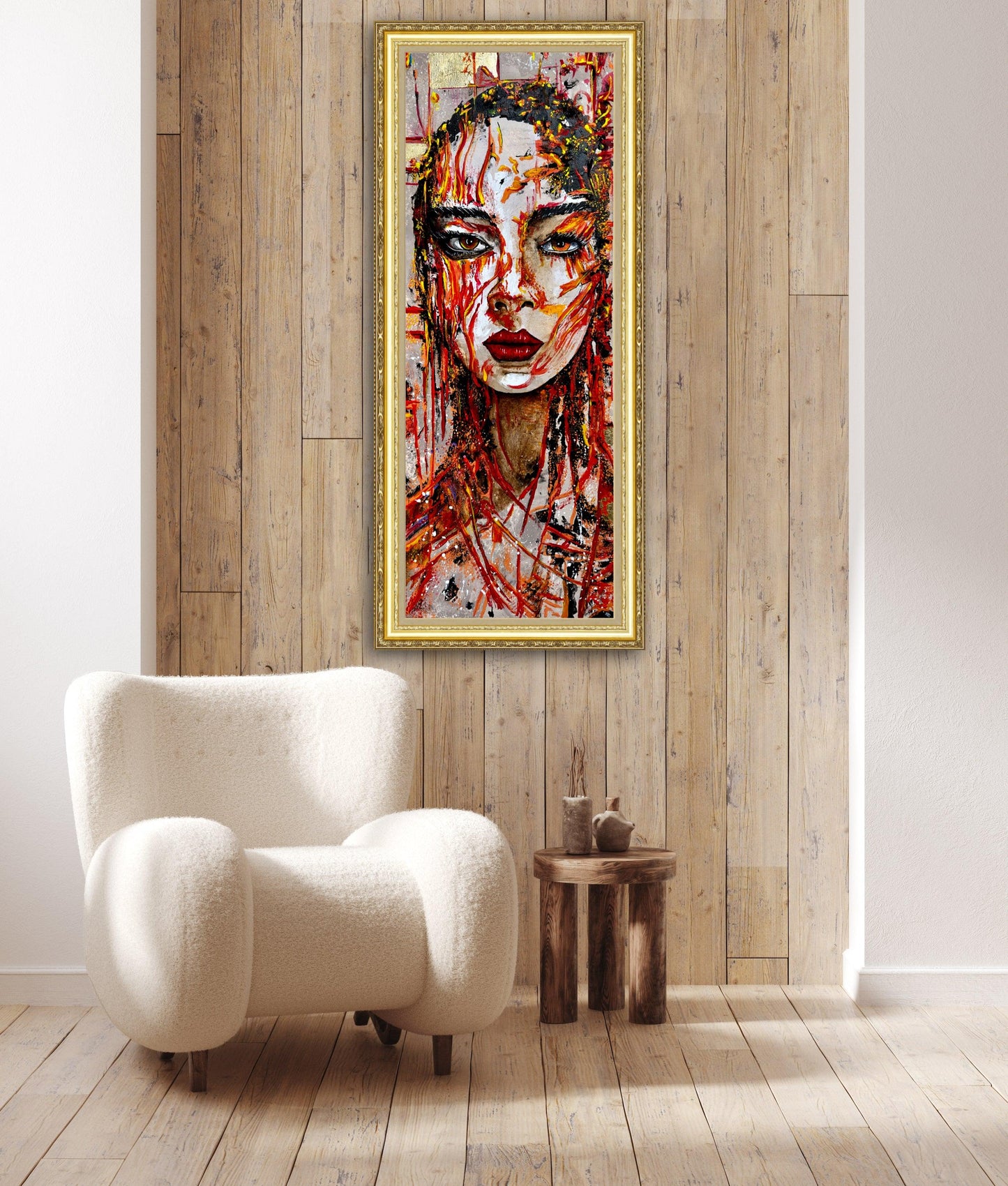 Fluid Femme - Original New Contemporary Painting Art - ArtCursor