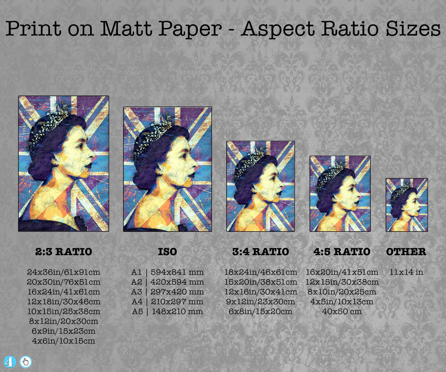 Queen Elizabeth II - The Union Jack 1 - ArtCursor