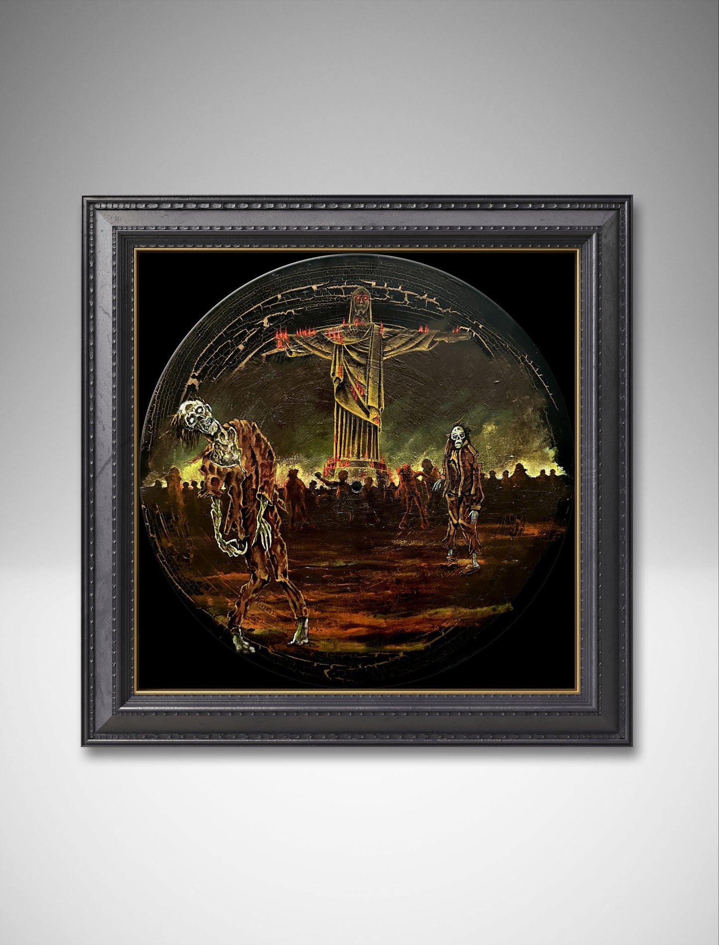 Iconic Jesus statue in Rio De Janeiro reimagined in apocalyptic vinyl art