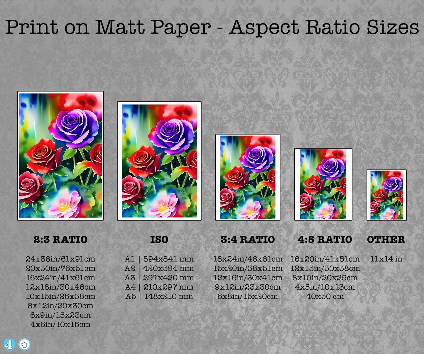 Vivid Flower Waltz - ArtCursor