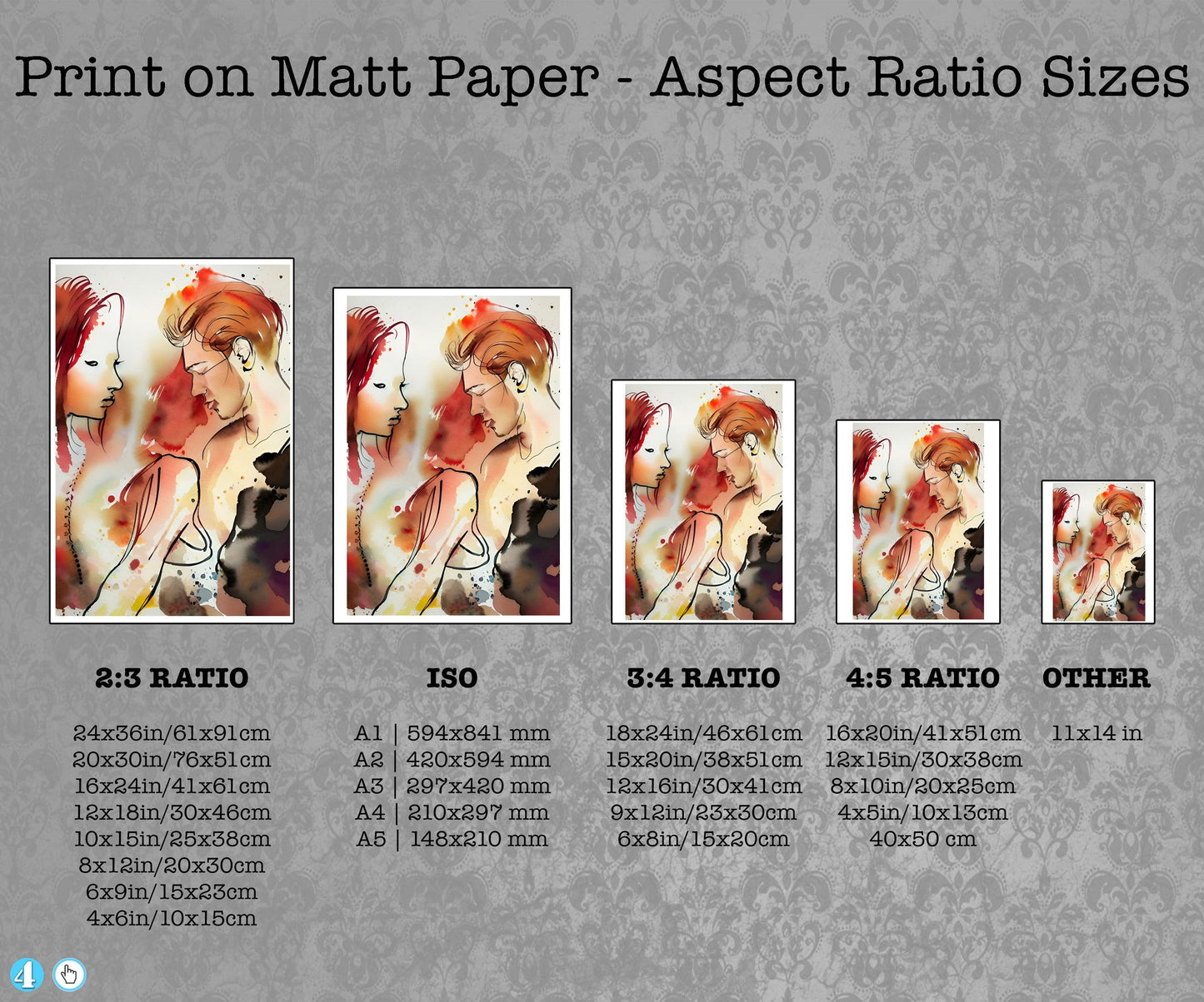 Lovers Embrace - ArtCursor