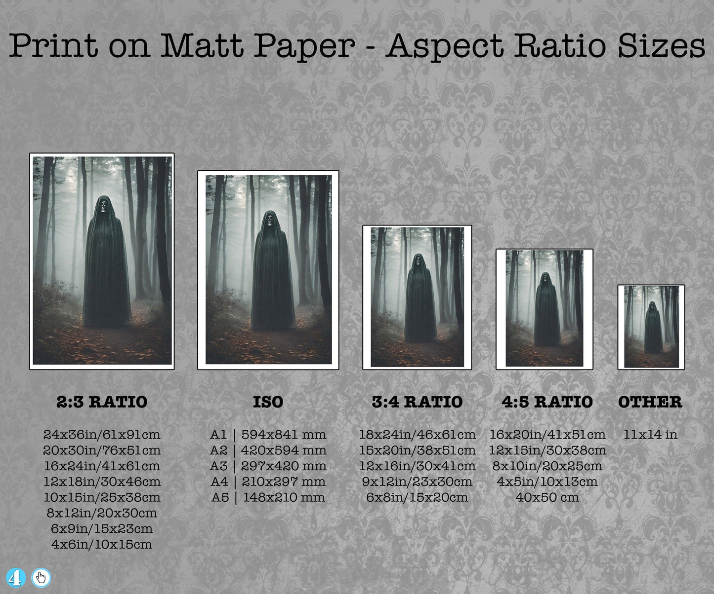 Unveil the secrets hidden within our Dark Art collection, where each brushstroke weaves a tale of dark woods, mist-kissed melodies, and spectral serenity.