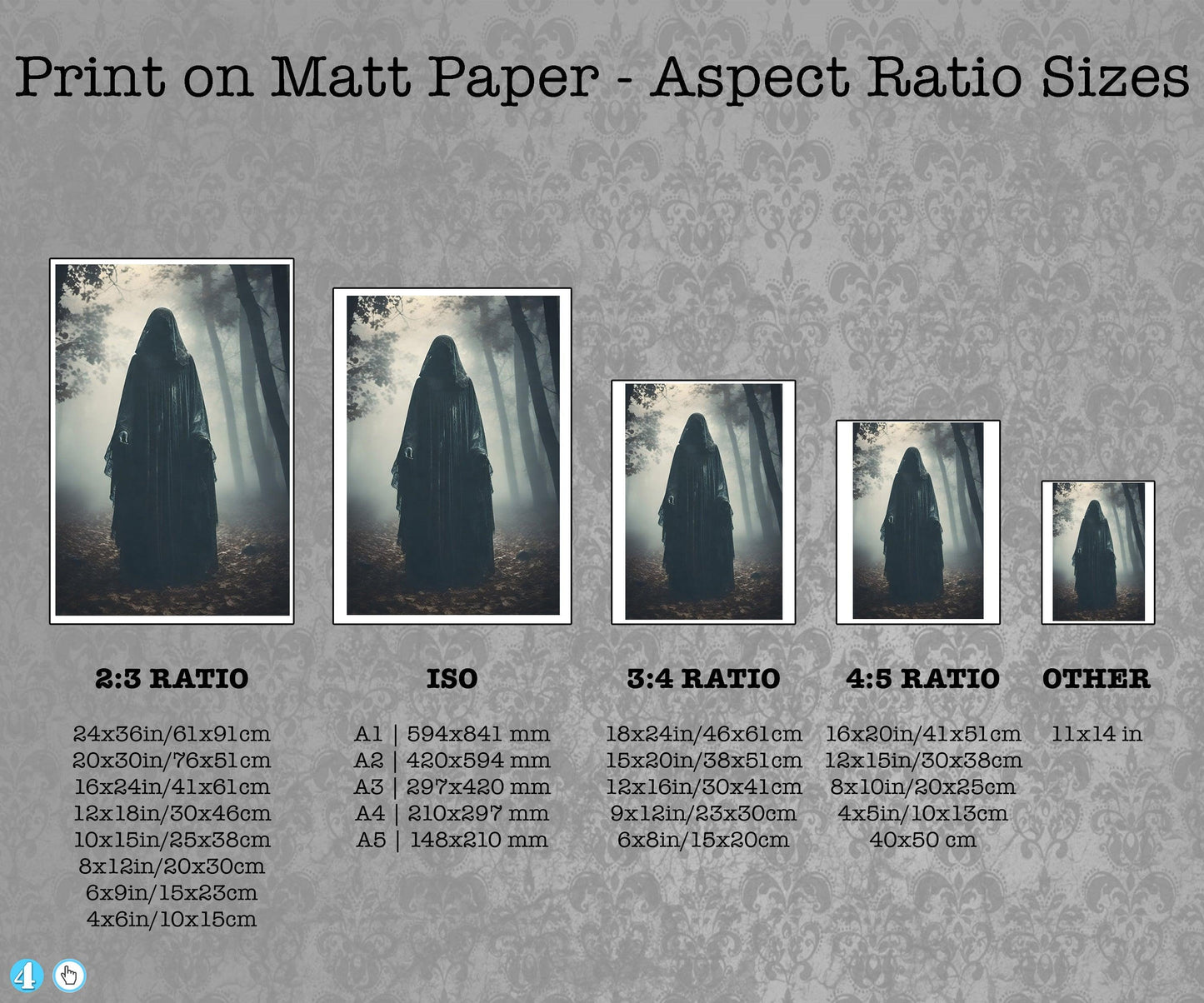 Experience the enigmatic allure of our Dark Art pieces, a fusion of gothic aesthetics and misty landscapes that evoke emotions beyond the realm of the ordinary.