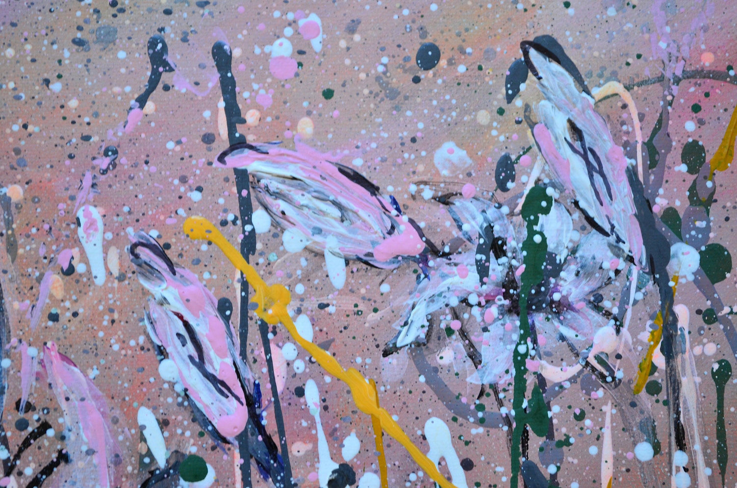 Somewhere in the Grass II - Original Painting on Canvas Ready to Hang - ArtCursor