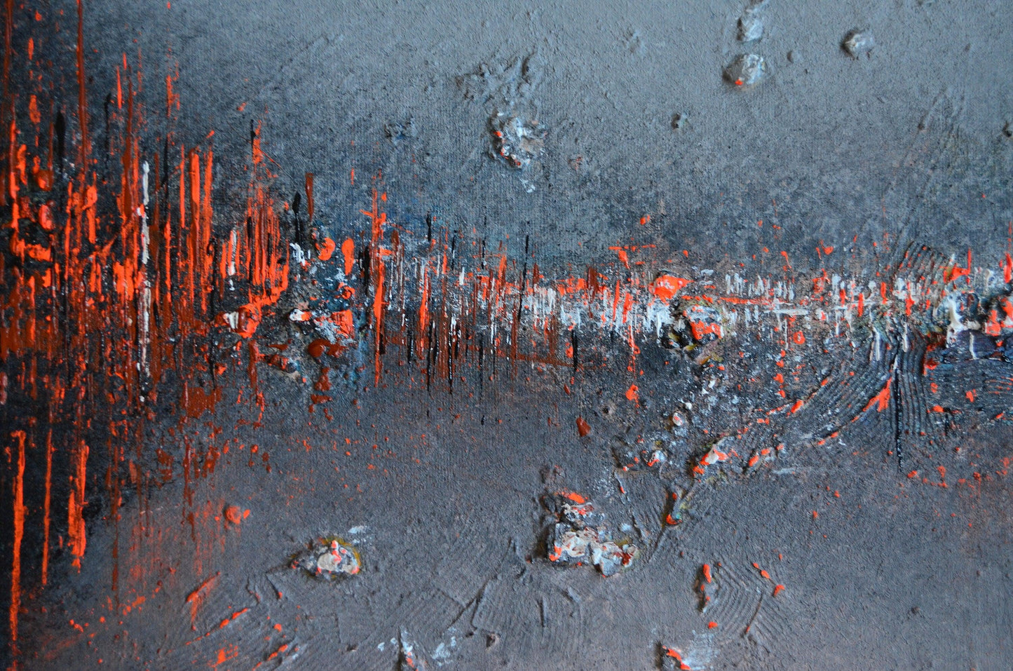 In The Moonlight - Original Abstract Painting Art on Deep Canvas - ArtCursor