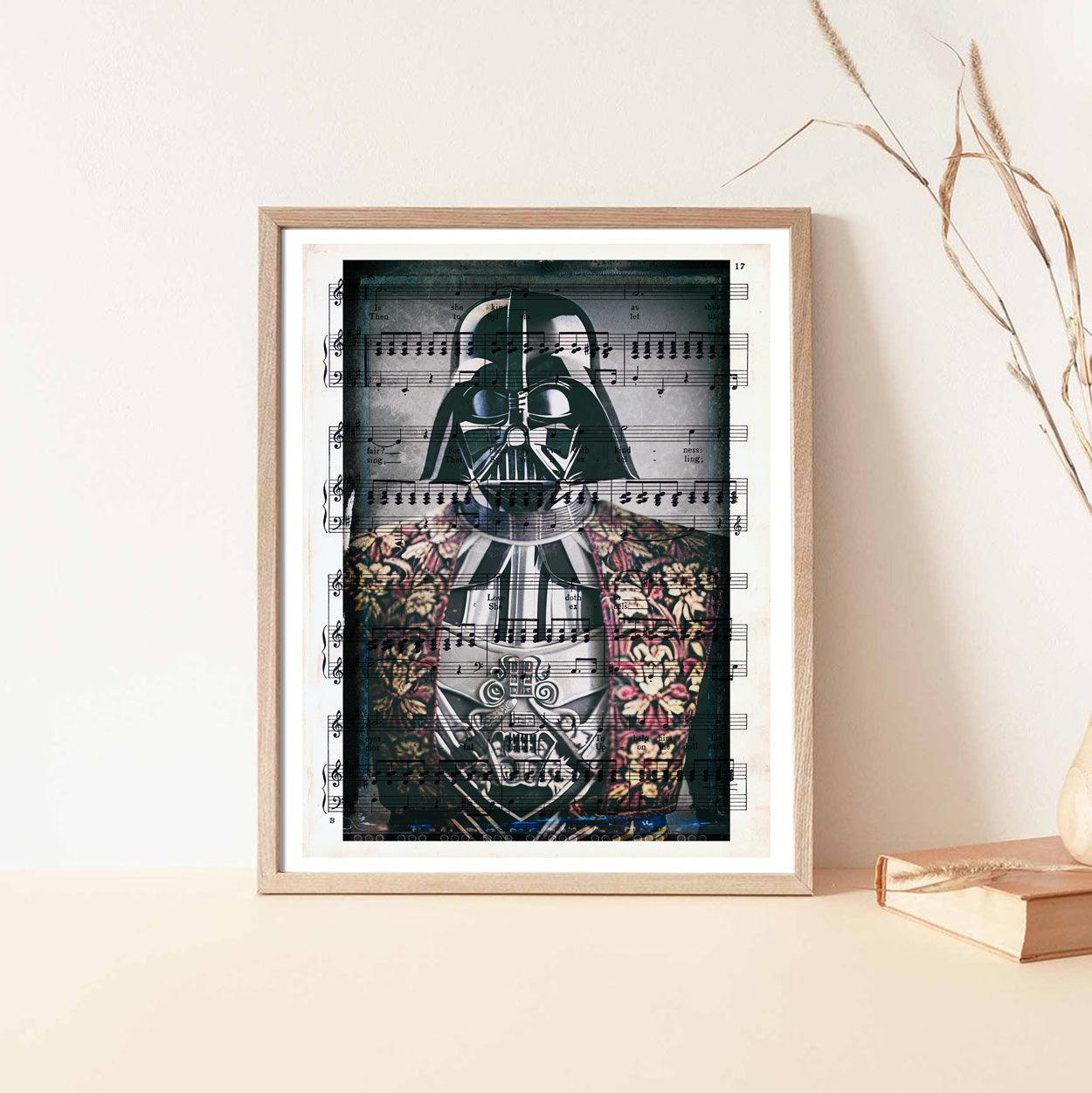 Paint Works Paint by Number Kit 9 inch x12 inch Darth Vader