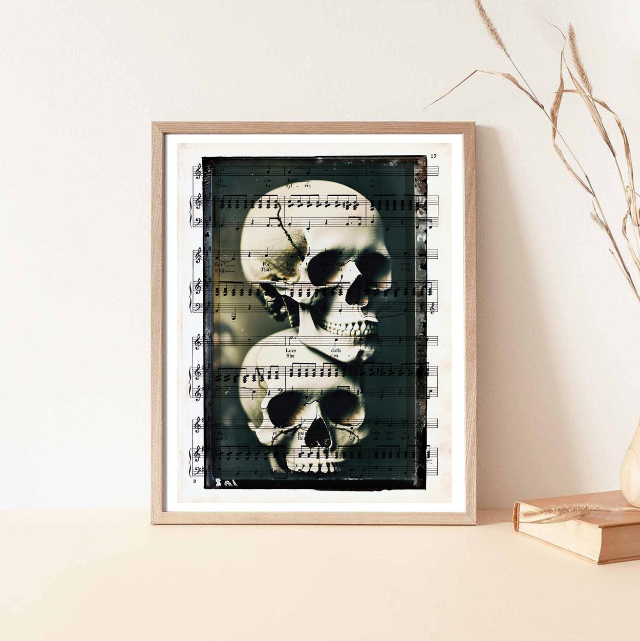 Human Skull and Bones available as Framed Prints, Photos, Wall Art and  Photo Gifts