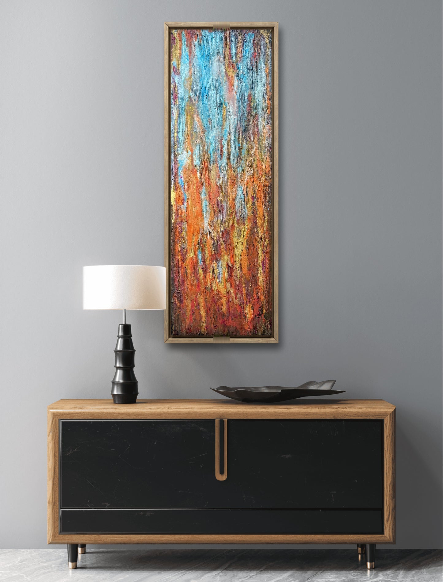 contemporary abstract artwork for interior
