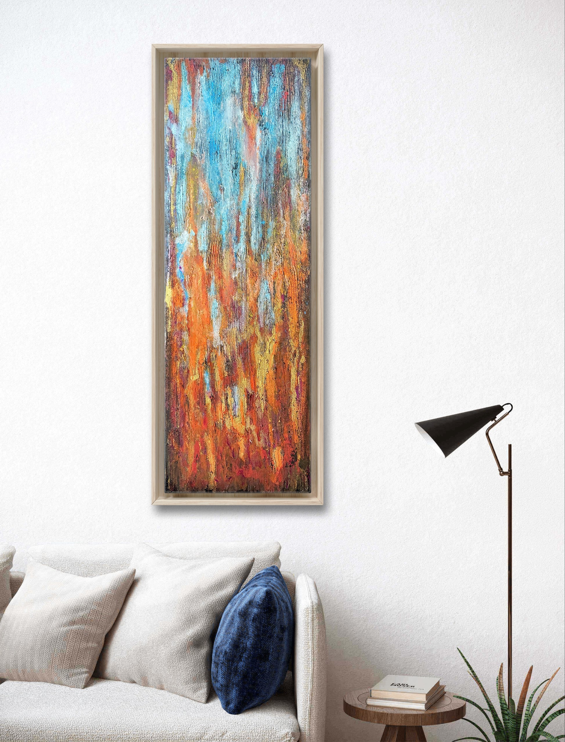abstract art for modern living room