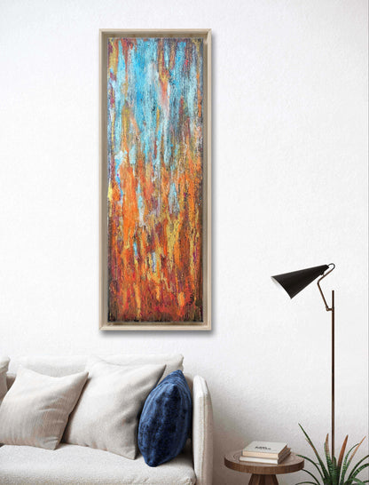 abstract art for modern living room