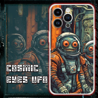 A trippy mix of sci-fi vibes and creepy cool, perfect for those who love a little mystery in their pockets. Ready to bring the cosmos with you everywhere you go? IPhone Case! 