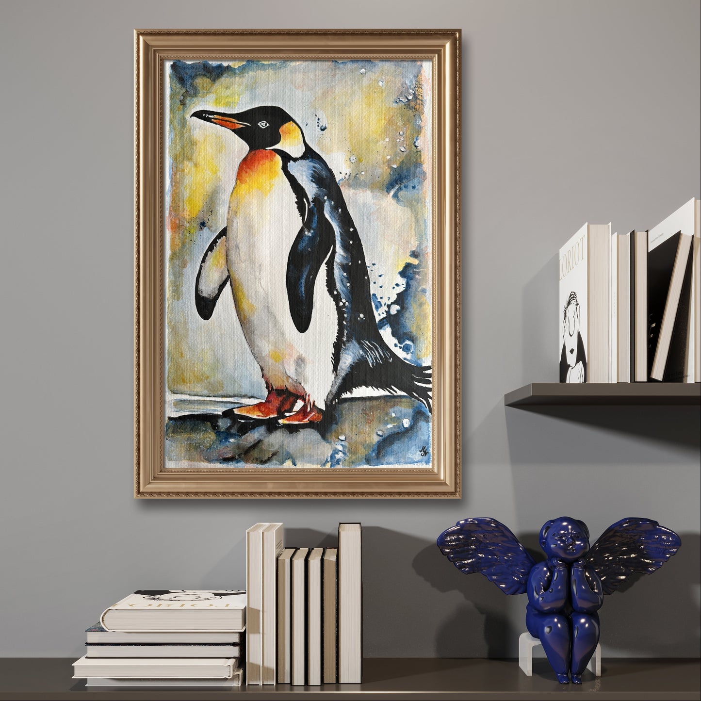 "Arty Penguin Creation"