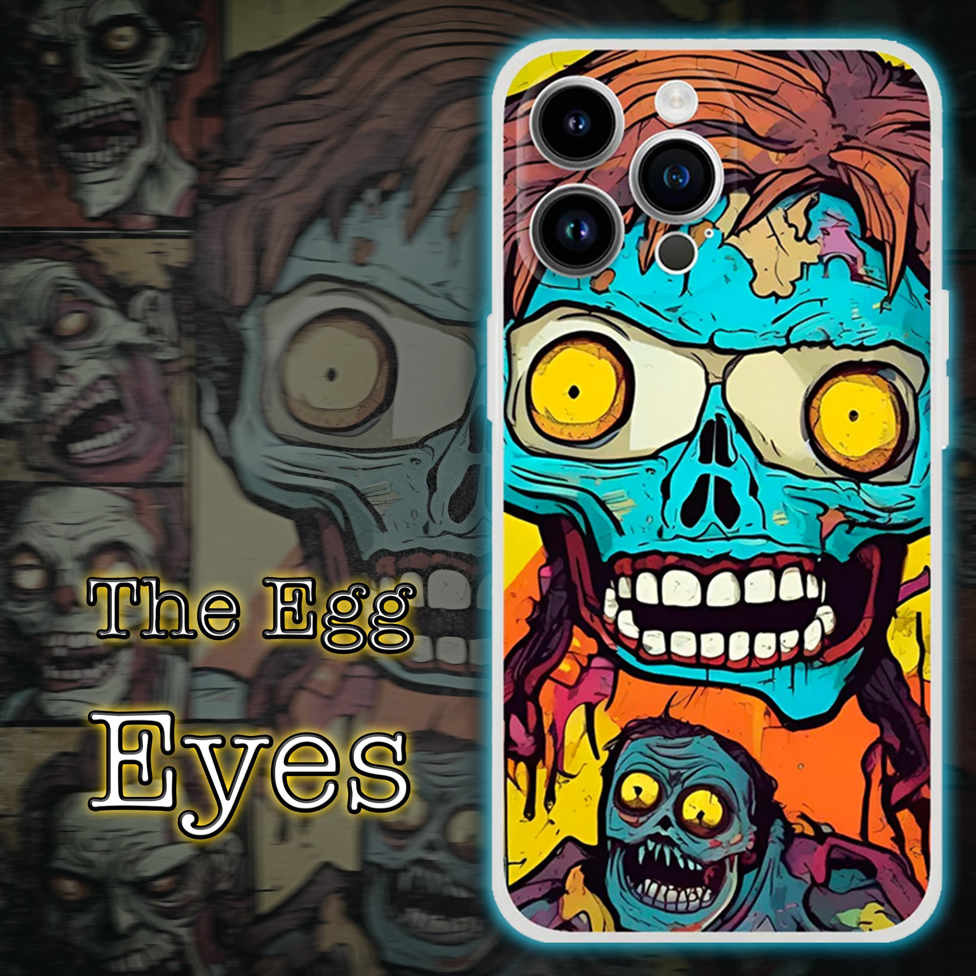 The Egg Eyes iPhone Case - Horror Phone Cases