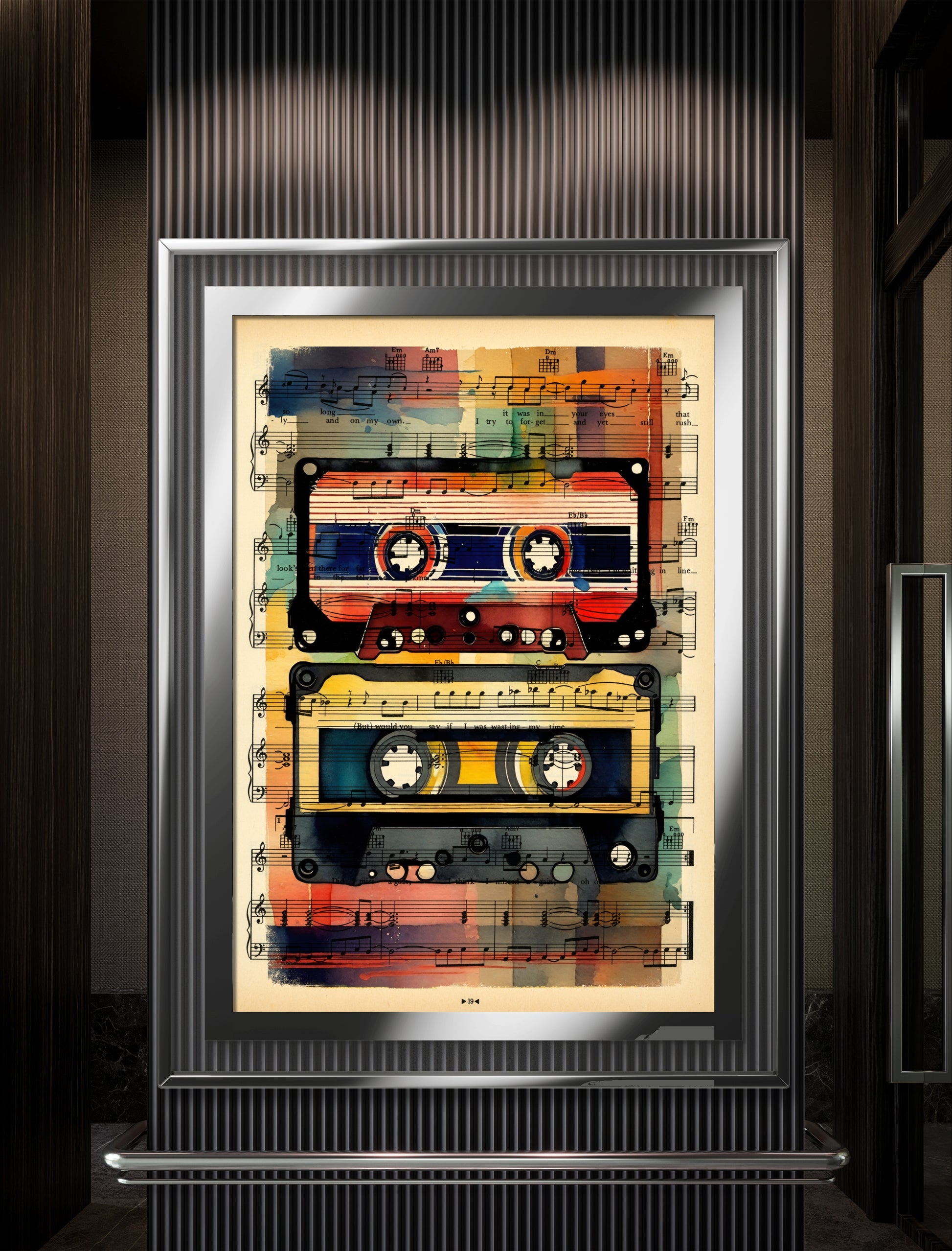 HiFi Retro Audio MixTape - Your gateway to the retro audio aesthetics of the 80s.