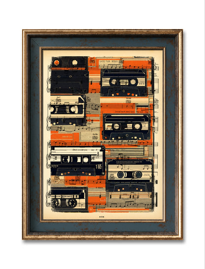 Exclusive Retro Audio HiFi Print