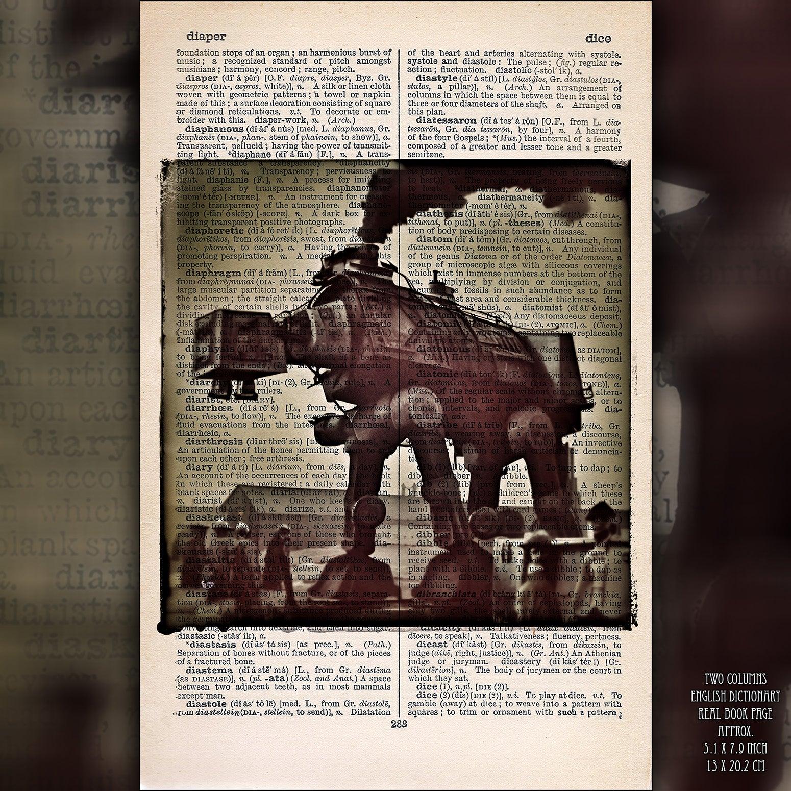 History of AT-AT 027 - Victorian Gothic Star Wars Art on Vintage Dicti –  ArtCursor