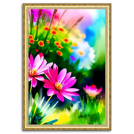 Surreal Floral Symphony" - ArtCursor