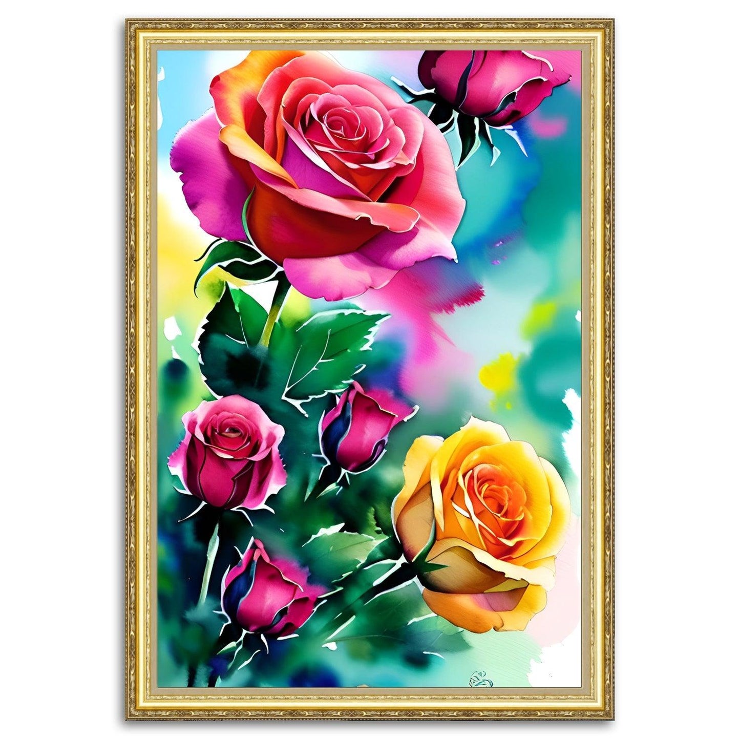 Radiant Blossom Euphoria - ArtCursor