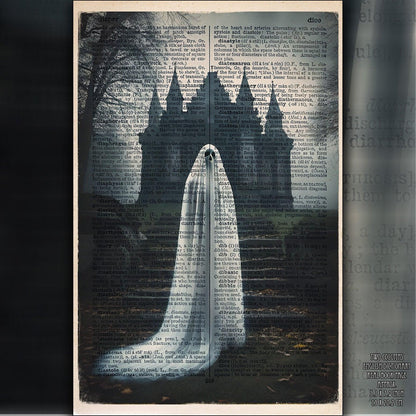 Immerse yourself in the chilling beauty of Dark Art, where intricate details and somber tones intertwine to create a world of melancholic enchantment.
